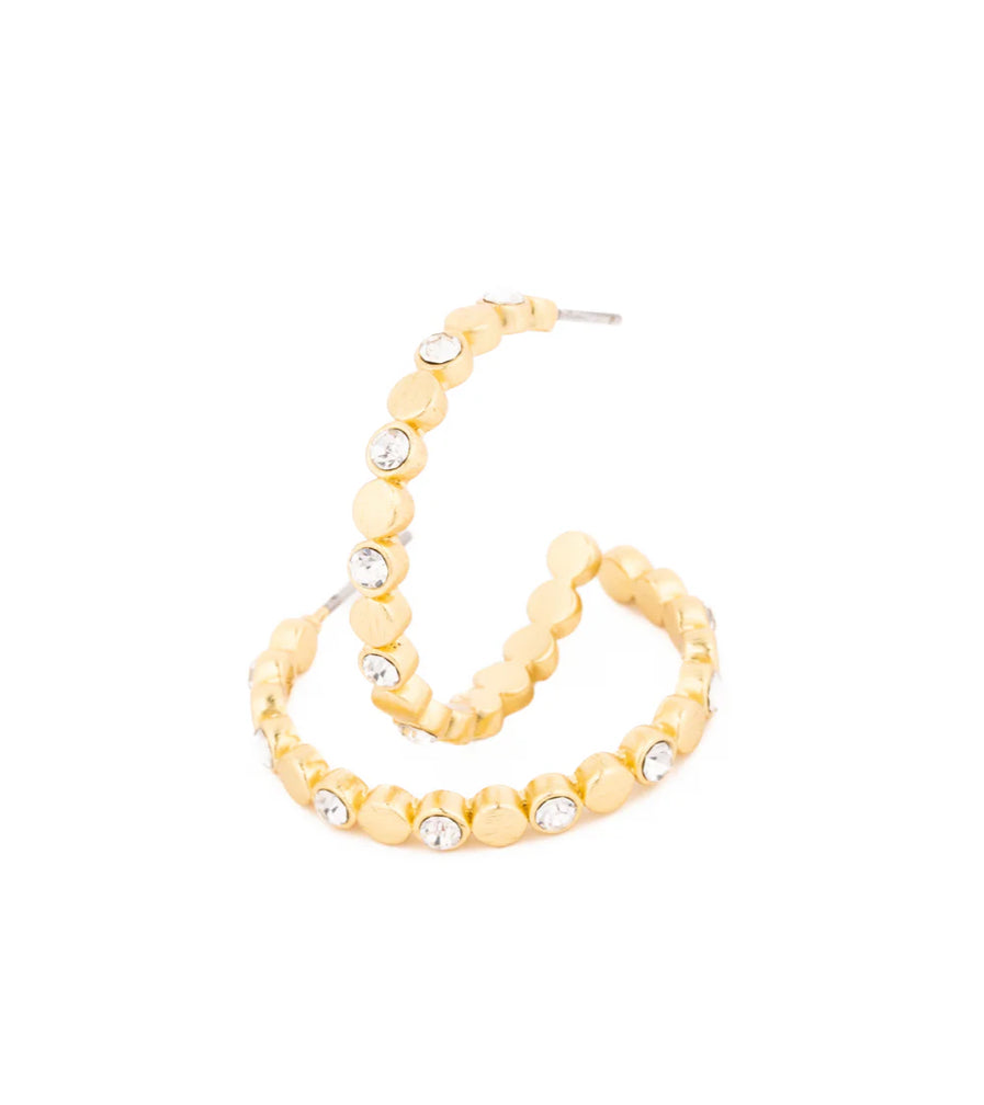 Gianna Medium Gold Earrings