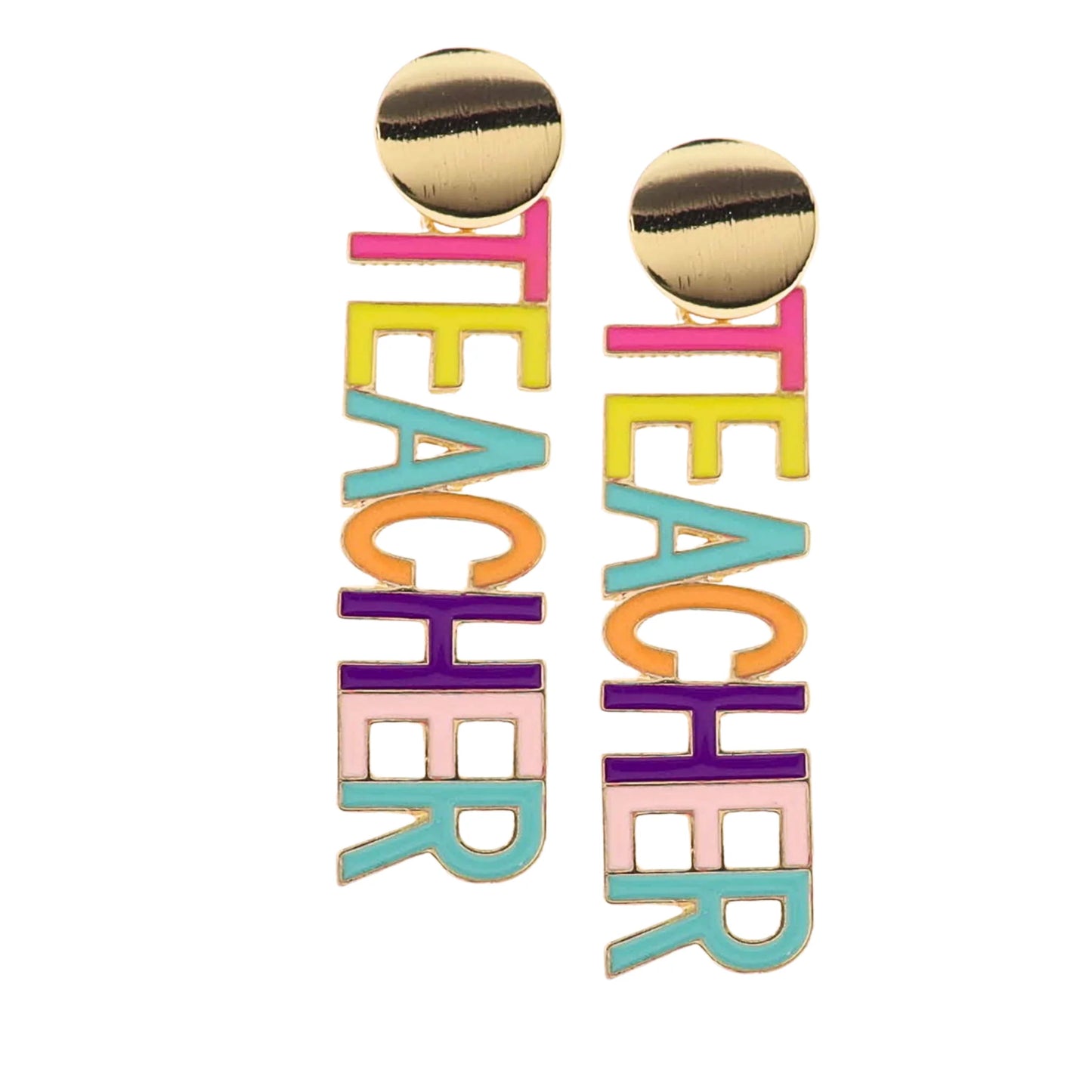 Multi "Teacher" Earring