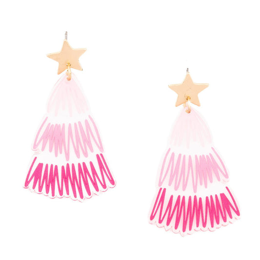 Earrings Merry & Bright Pink