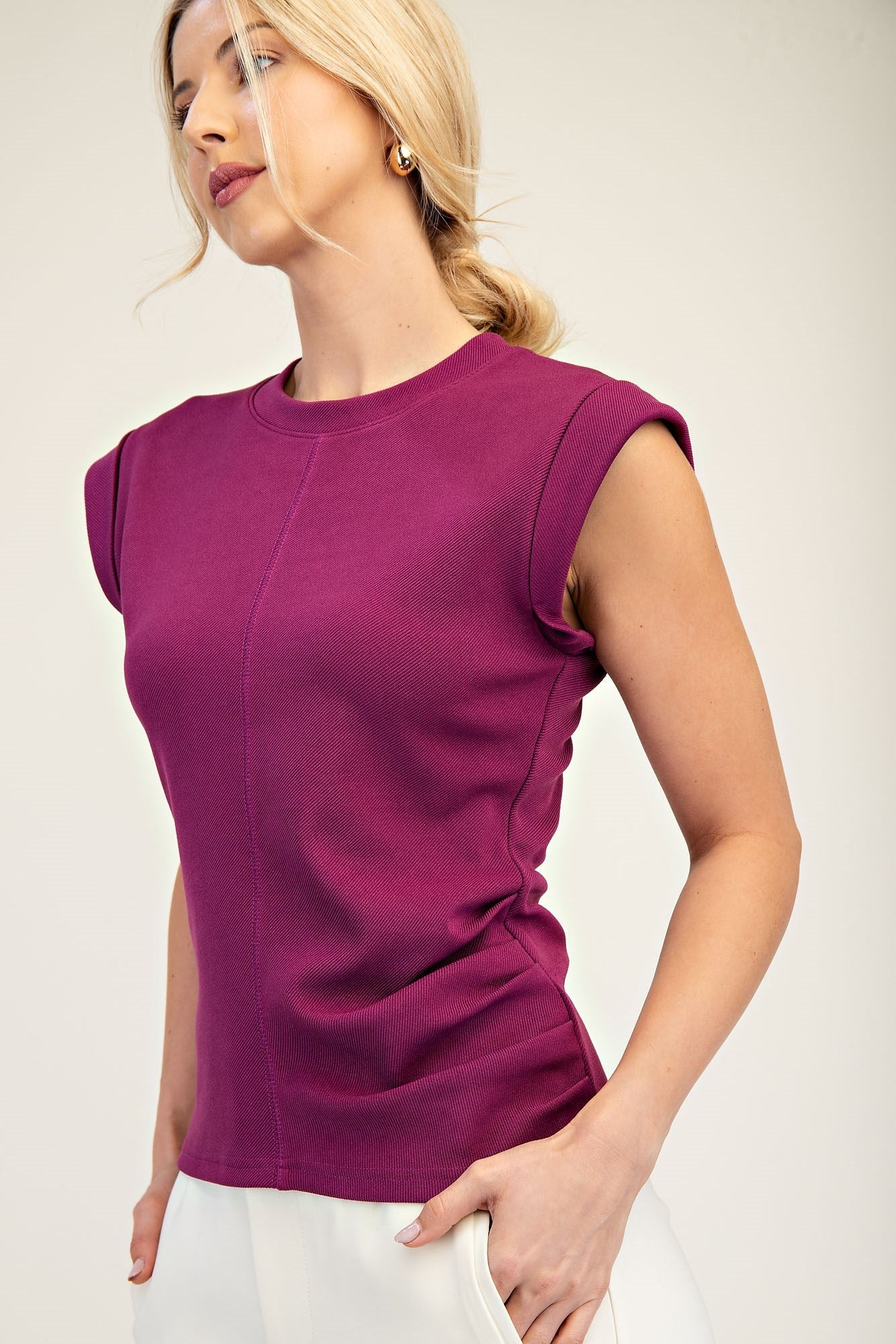 Rustic Gathered Top