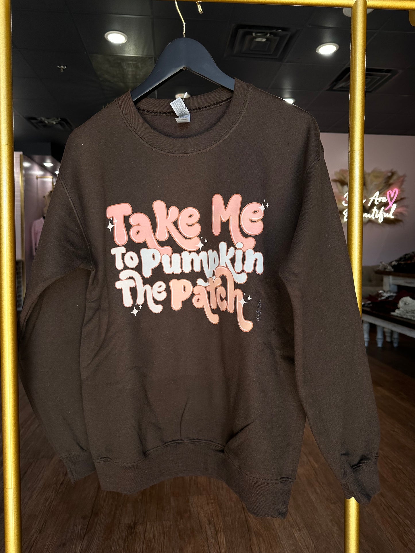 Take Me To The Pumpkin Patch Sweatshirt