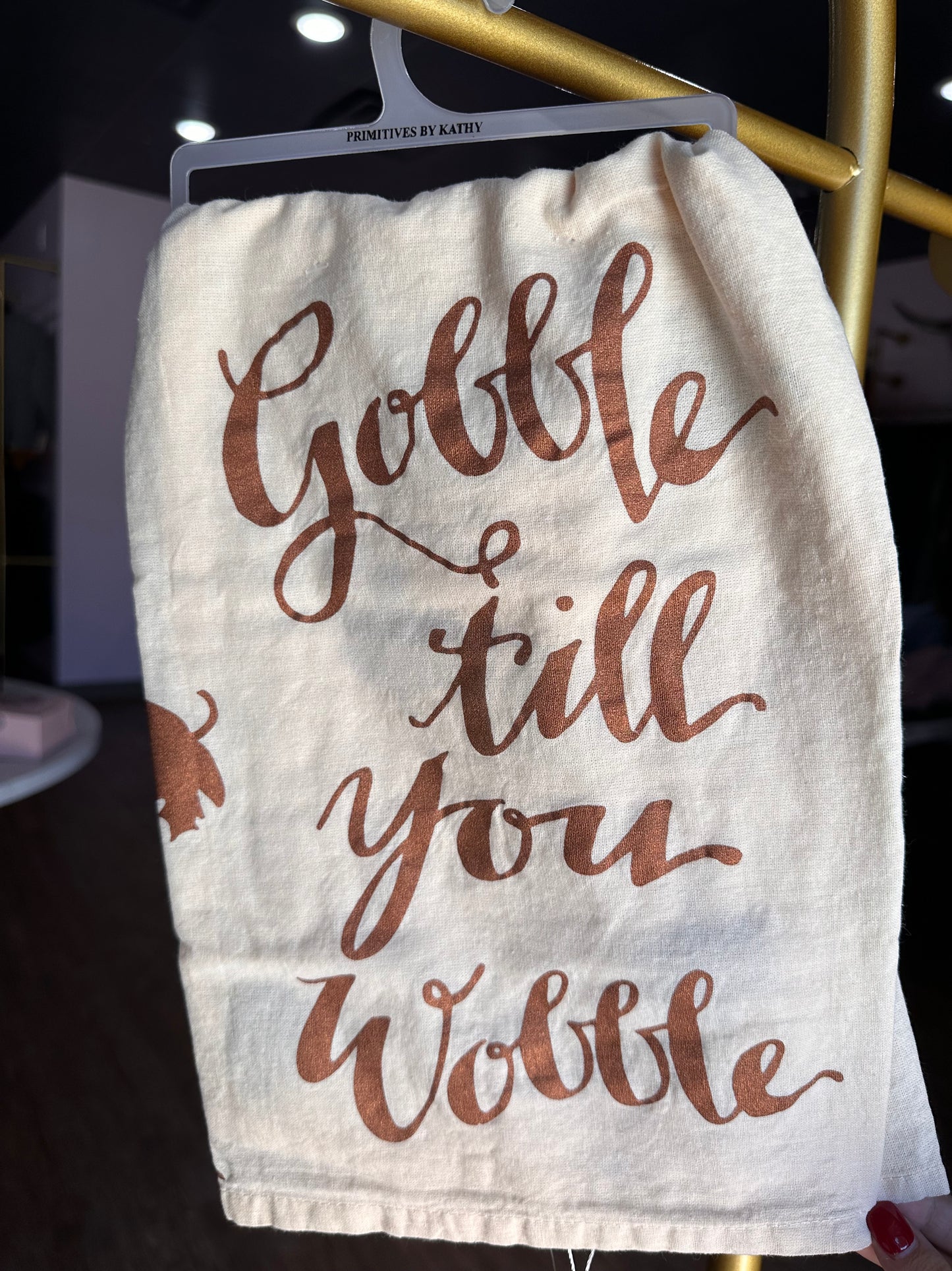 Gobble Wobble Kitchen Towel