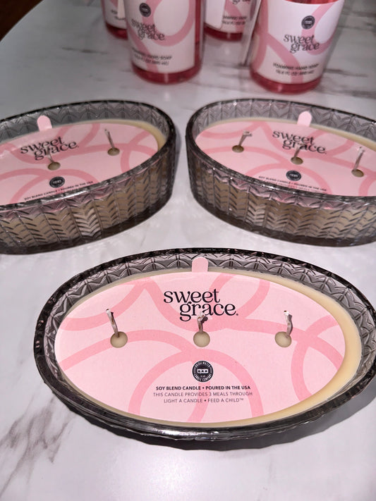 Sweet Grace 3 Wick Candle