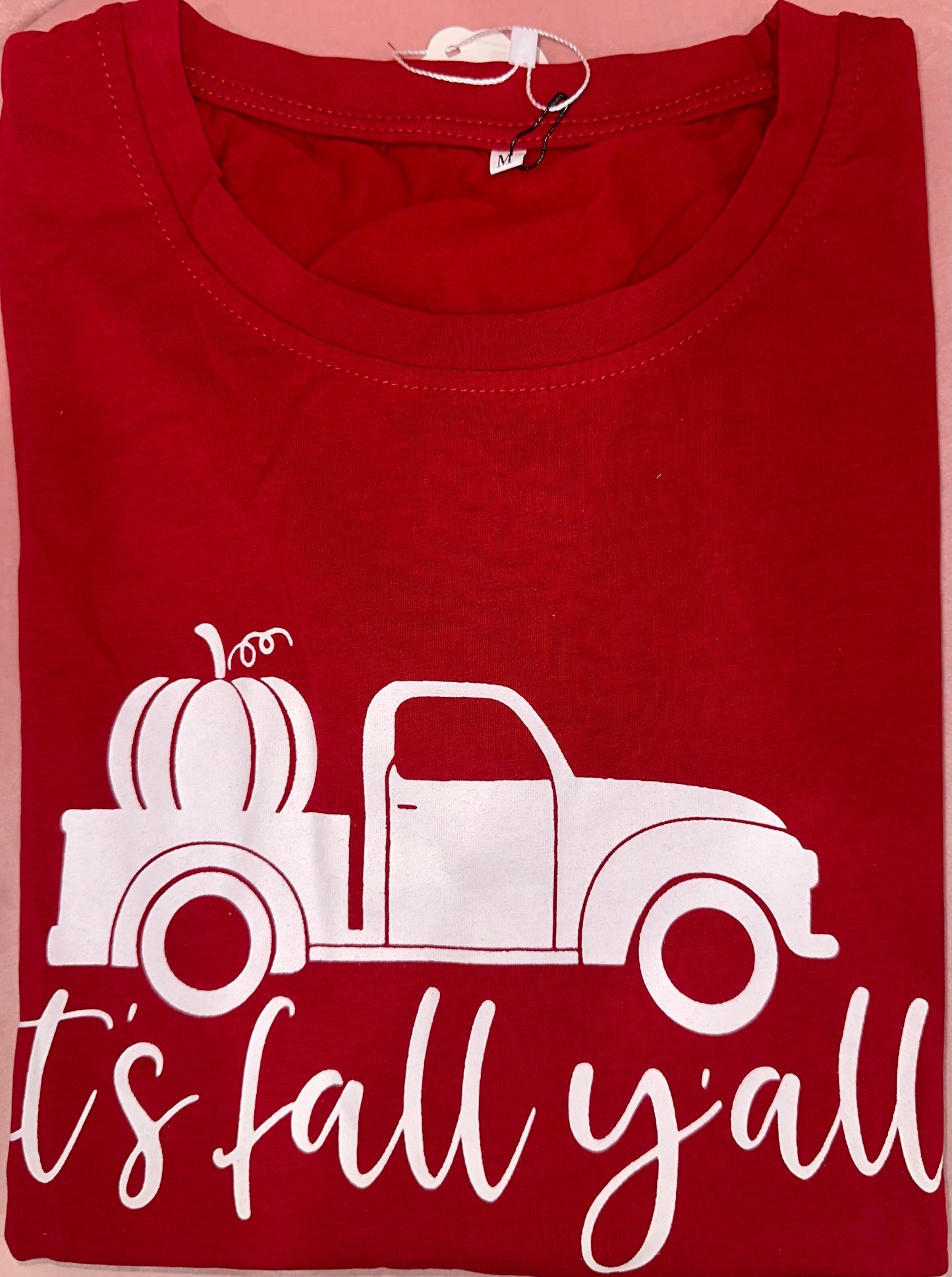 It's Fall Y'all Red T-shirt