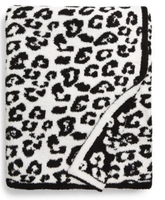 Luxe Leopard Throw Blanket