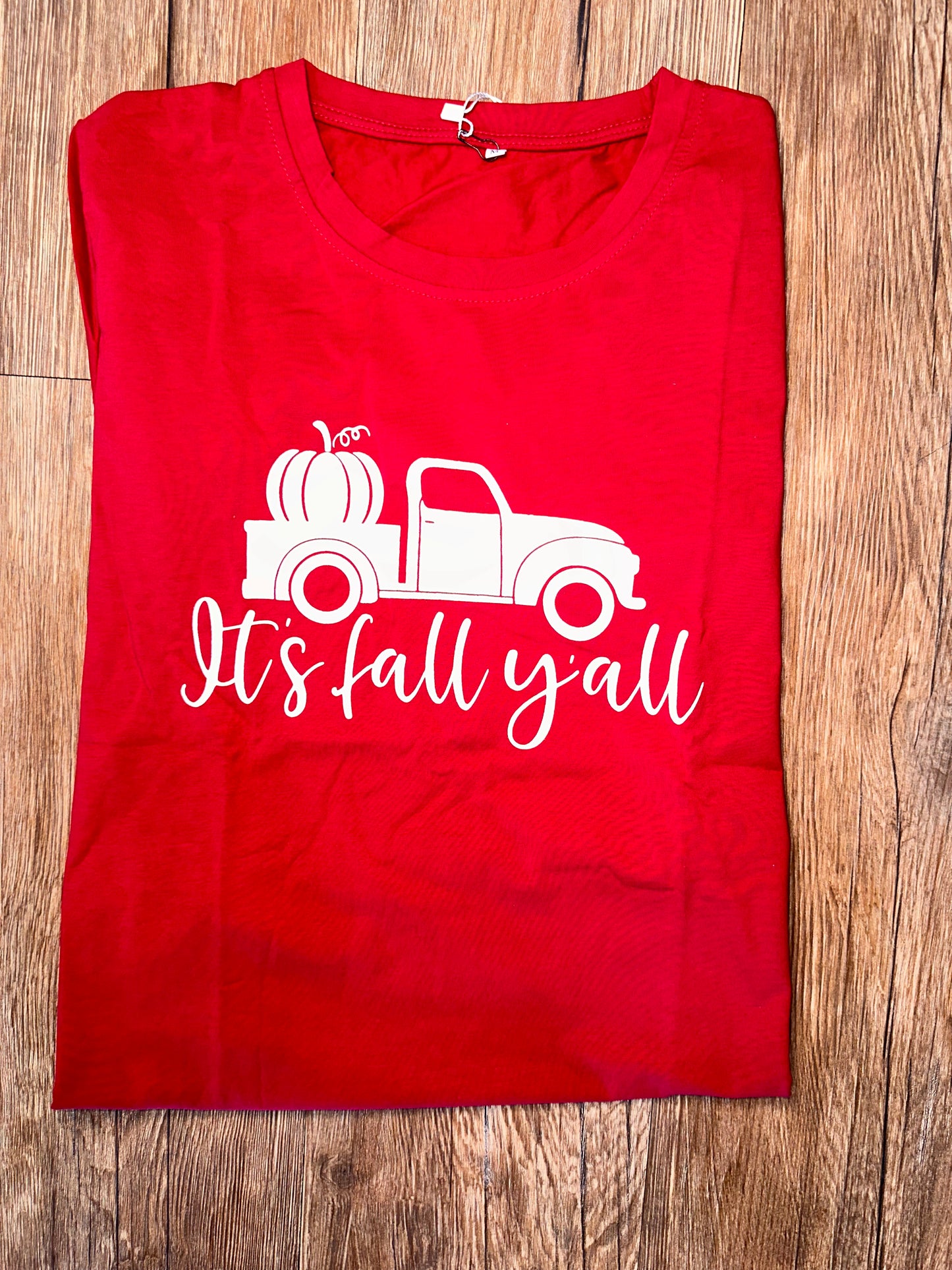 It's Fall Y'all Red T-shirt