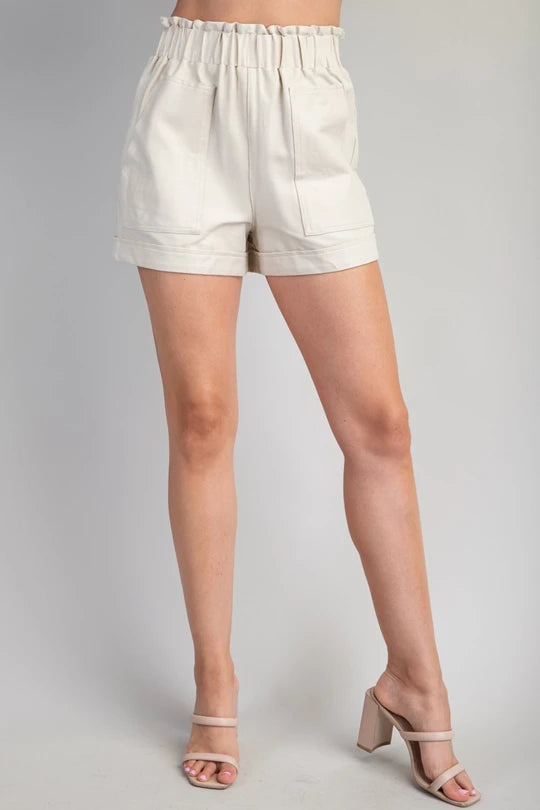 Waist Elastic Band Shorts