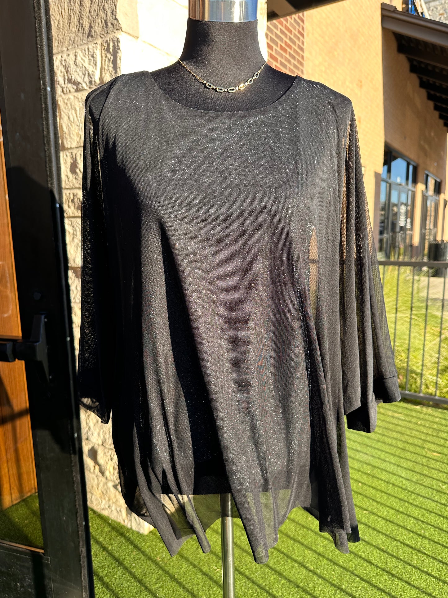 Tunic top W/ Sparkly Tank Top