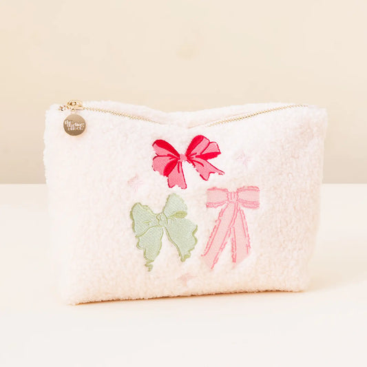 Bow Teddy Pouch