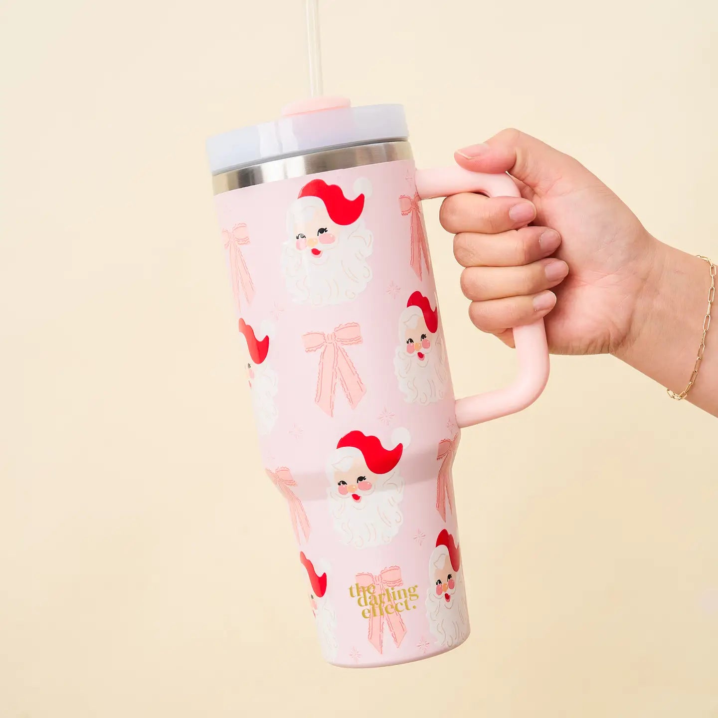 40oz Tumbler Dear Santa